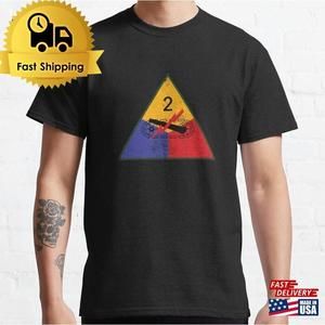 Tank Armored Division Ww2 Veteran World War 2 Patch tshirt
